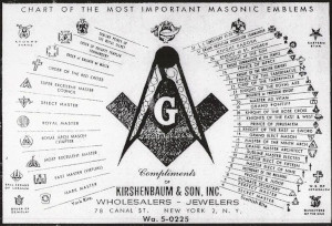Free Masonry Chart