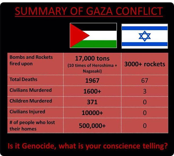 Gaza Stats