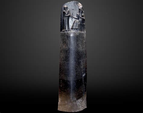 Code of Hammurabi Stele in the French Louvre Museum.