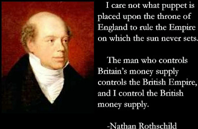 Meme of Nathan Rothschild quote.