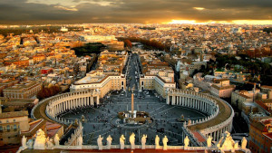 Vatican Arial View