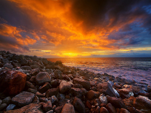 Image of a sunset.