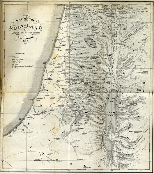 Holy Land Map