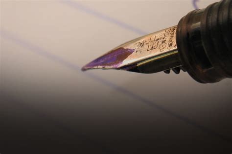 A fountain pen.